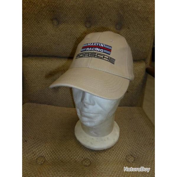 casquette MARTINI RACING PORSCHE beige  911 356 964 993 996 997 935 CARRERA RS