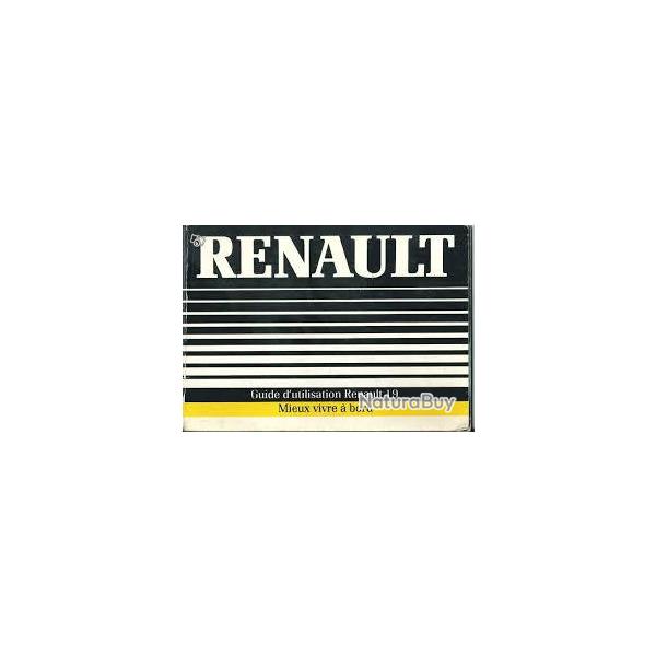 Renault 19 , carnet de bord.  guide d'utilisation renault 19 tous mod�les ,