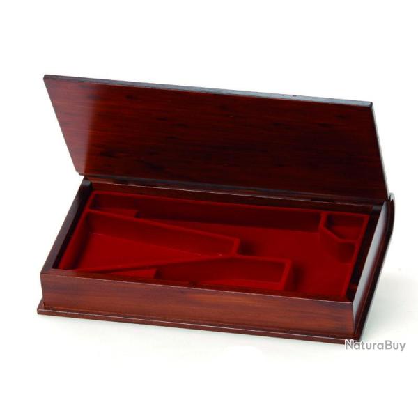 COFFRET EN NOYER POUR REPLIQUE