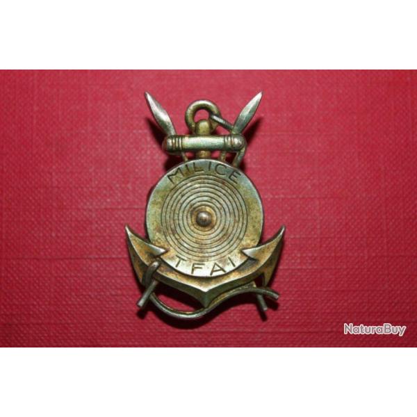 INSIGNE MILICE TFAI (TROUPES DE MARINE)