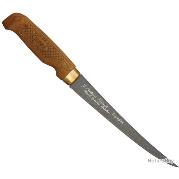 Couteau Rapala Fish N Fillet Superflex Acier Inox Manche Bois Marttiini Made In Finland NK14327