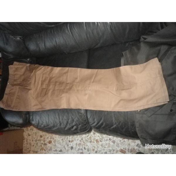 pantalon marron IDAHO taille 44 neuf