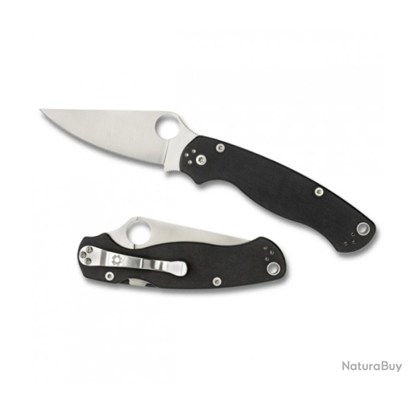 Couteau de poche Spyderco PARA MILITARY 2 manche 12 cm