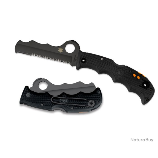 Couteau de poche Spyderco ASSSIT manche 12.5 cm