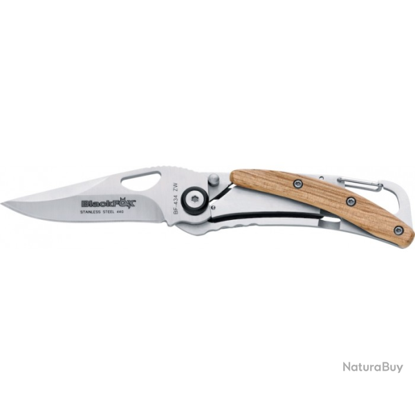 Couteau de poche Black Fox manche 9 cm habillage bois zbr