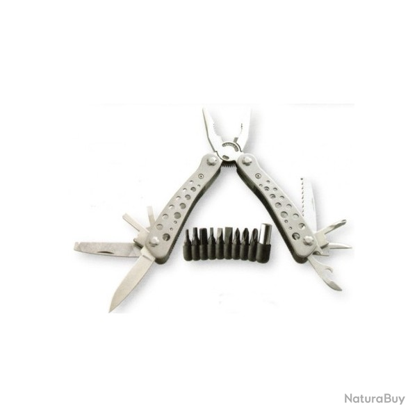 Outil Herbertz 9 pi�ces tout inox manche 10cm � trous