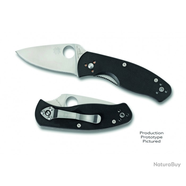 Couteau pliant Spyderco PERSISTENCE manche G10 noir 10,5 cm