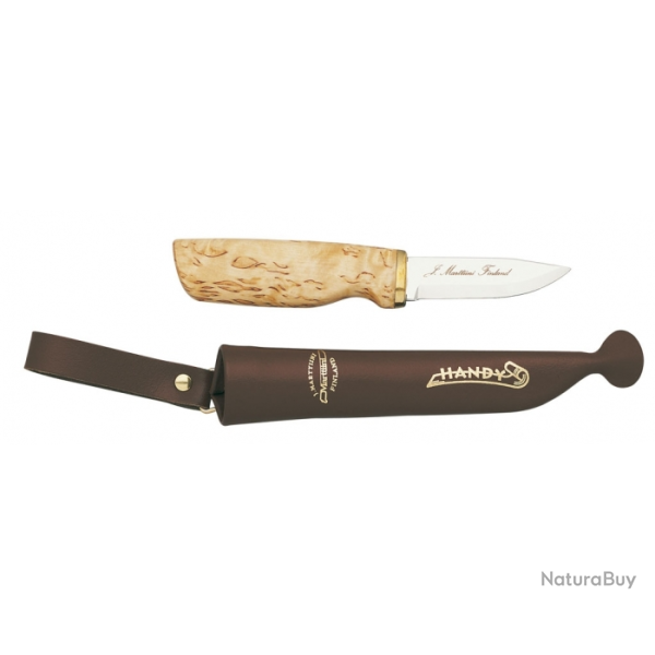 Poignard Marttiini NEW HANDY lame 7 cm manche bouleau