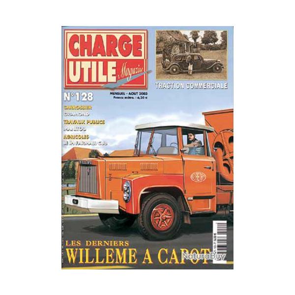 charge utile 128. farmall, bouglione ,will�me, manitou, cij, autopompes, citroen, grues arm�e