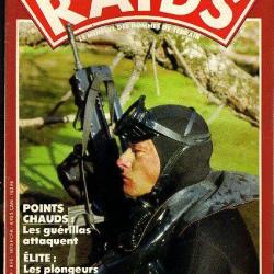 raids 13  &eacute;puis&eacute; &eacute;diteur , les plongeurs du REG .scouts rangers philippins , survie le pi&eacute;geage