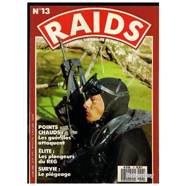 raids 13  �puis� �diteur , les plongeurs du REG .scouts rangers philippins , survie le pi�geage