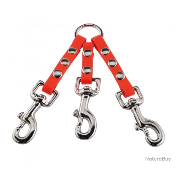 Coupleur triple pour chiens - Helen Baud Triple