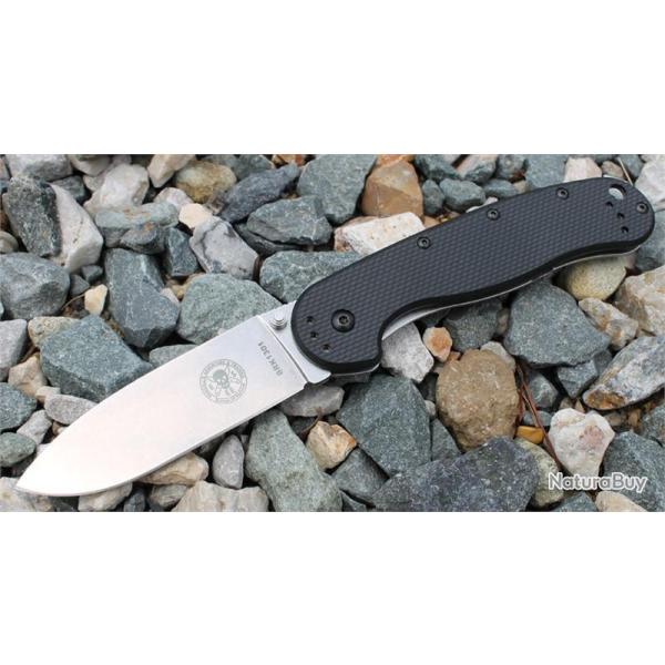 Couteau ESEE Avispa Black Satin Blade Acier AUS-8 Manche FRN BRK1301