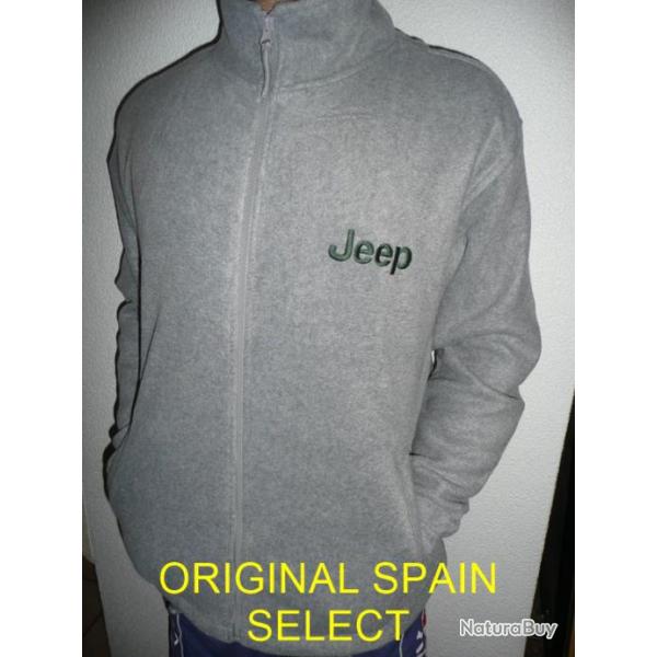 Veste polaire JEEP ( Willys Ford MB GPW cherokee wrangler hotchkiss renegade