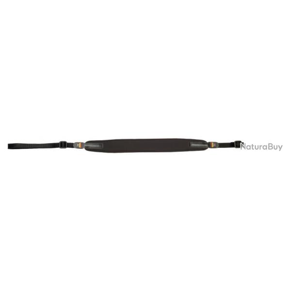 bretelle carabine en neoprene noir nigelloh