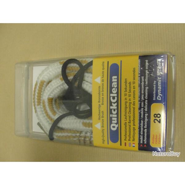 NETTOYANT FUSIL DE CHASSE CAL 28