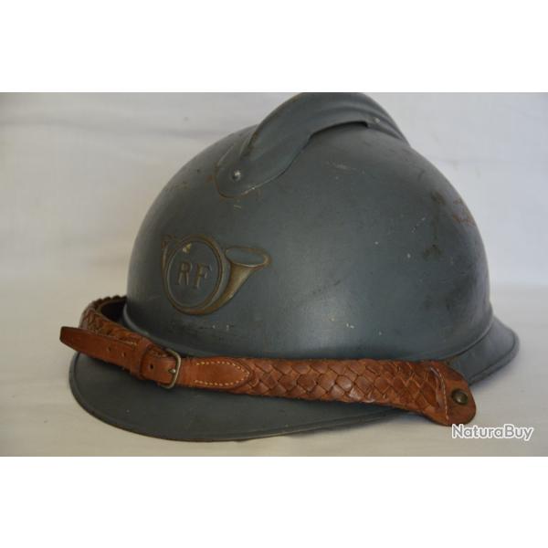 CASQUE ADRIAN M. 1915 OFFICIER DE CHASSEUR ALPIN-FRENCH OFFICER HUNTER ALPIN HELMET 1�WW