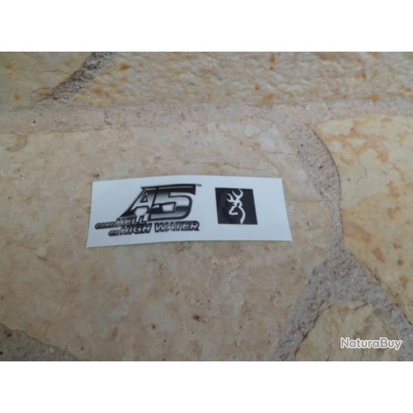 Autocollant BROWNING A5 import USA