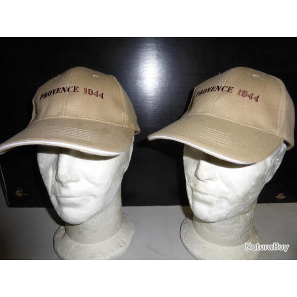 Casquette PROVENCE 1944 beige ( DEBARQUEMENT militaria  militaria jeep dodge gmc ANVIL DRAGOON )