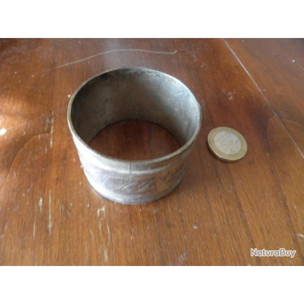 ANTIQUE ROND DU SERVIETTE PLAQUE ARGENT