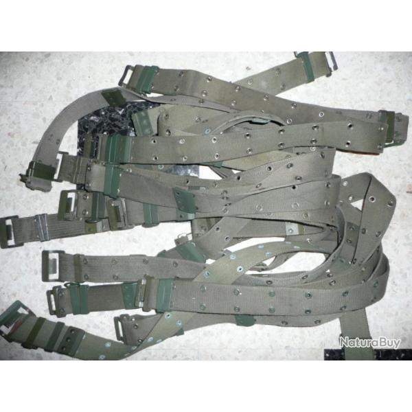 Ceinturon militaire style F2 ( chasse pche randonne ARMEE LEGION COMMANDO      TBE