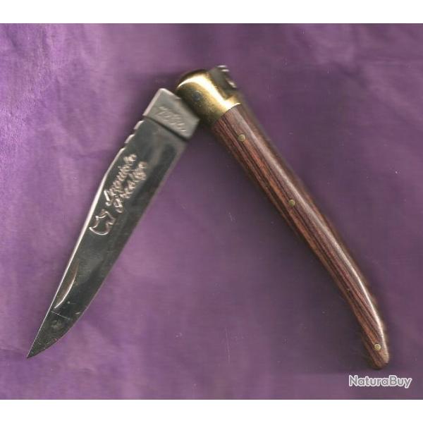 BOIS de VIOLETTE  Laguiole 11 Couteau d'Artisan grav� PRENOM