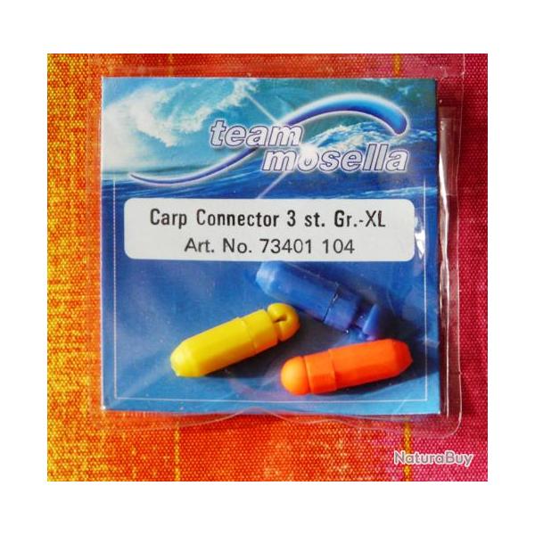 carp connector GR.XL team mosella - lot de 3