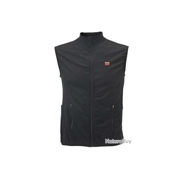 Gilet chauffant R�gular sans manche. 30Seven� Noir