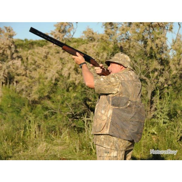 Gilet de chasse t couleur paille/roseaux - derniers exemplaires