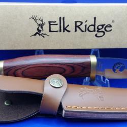 Couteau ELK RIDGE ER049 Chasse Hunter CROCHET POUR DEPOUILLER