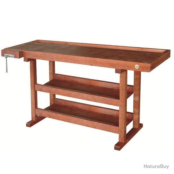 Outifrance - Etabli bois de menuisier L:1,50m + 1 Presse - 13148C OUTIFRANCE