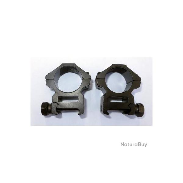 COLLIERS DE MONTAGE DIAMETRE 30  pour rail de 20-22mm