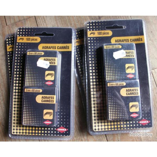 3200 Agrafes 6mm+8mm