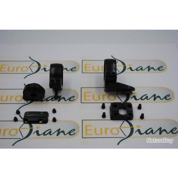 Montage pivotant HMS avec colliers de 34 mm pour Browning X-Bolt