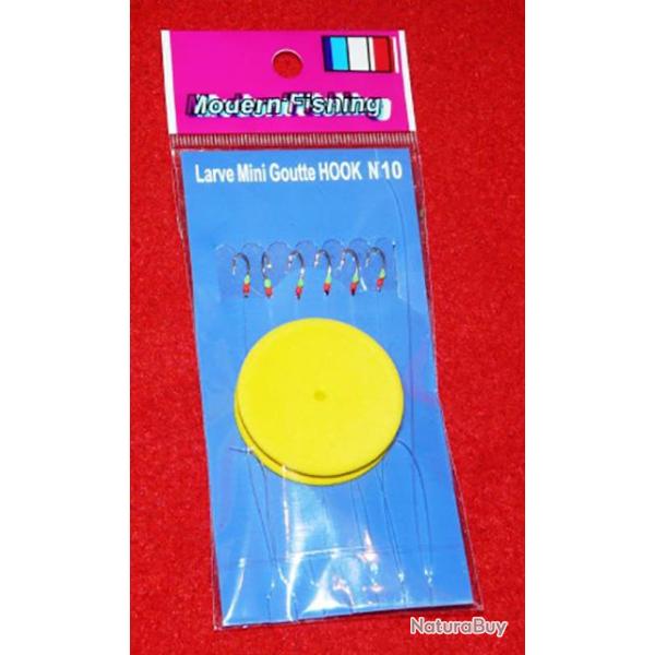 Train de larves mini goutte - hameon n10