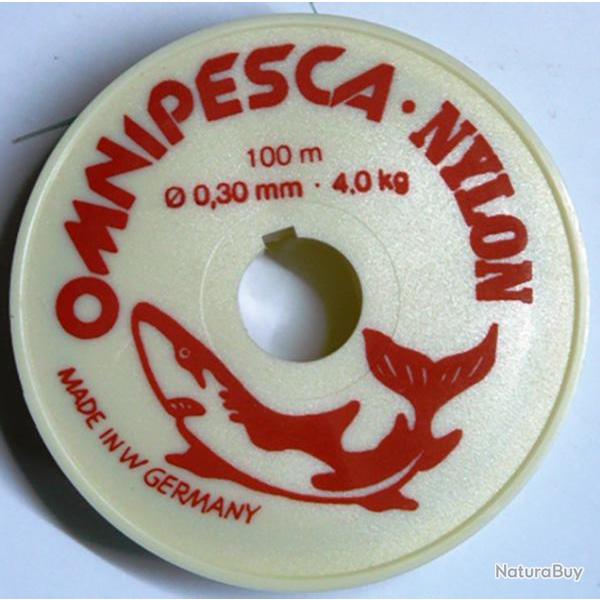 fil Omnypesca nylon - �0.30mm / 4kg / 100m