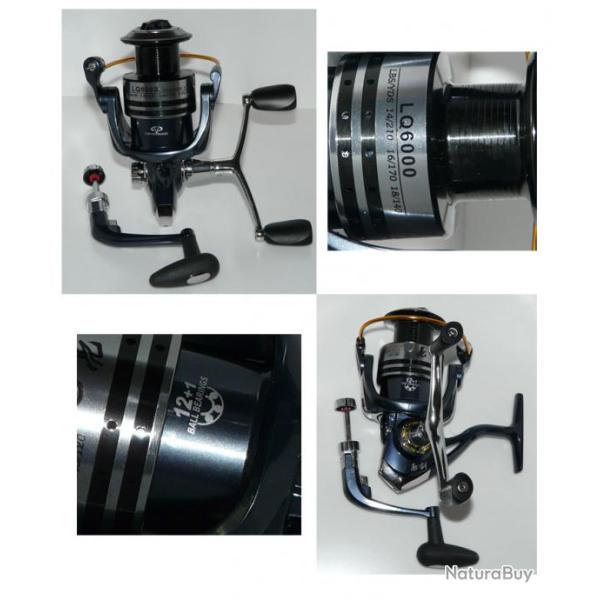 Moulinet "l'�p�e du Tigre" 12+1BB avec 2 mod�les de poign�e