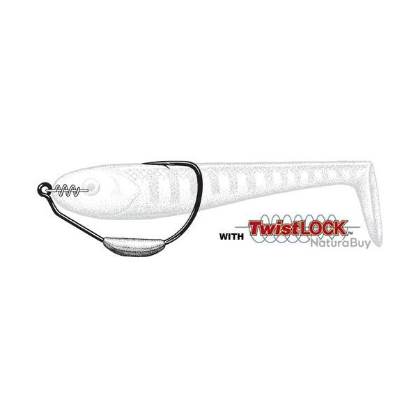 Hame�on texan OWNER WEIGHTED BEAST with TWISTLOCK - taille 6/0 - poids 1/4oz