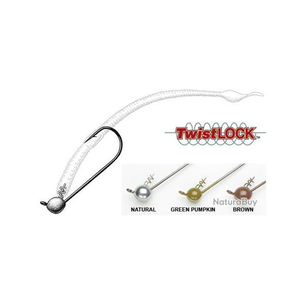 T�te plomb�e OWNER SHAKY HEAD - NATURAL - taille 4/0 - poids 3/16oz