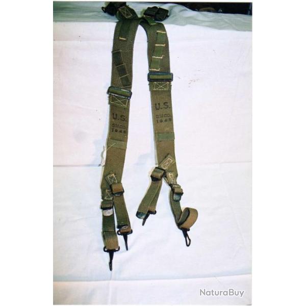 Brelage US Mle 1944 second mod�le, en OD N�7 Neuf de stock  et original 100% ! MILITARIA