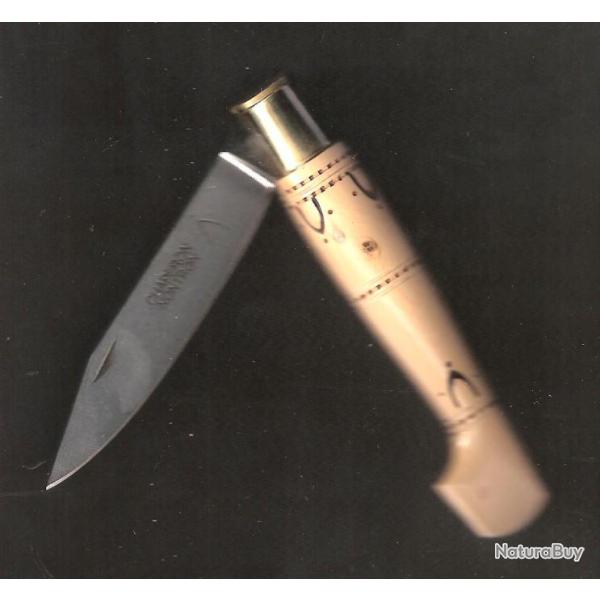 TON PR�NOM SUR LAME / le NONTRON SABOT buis Couteau 12cm