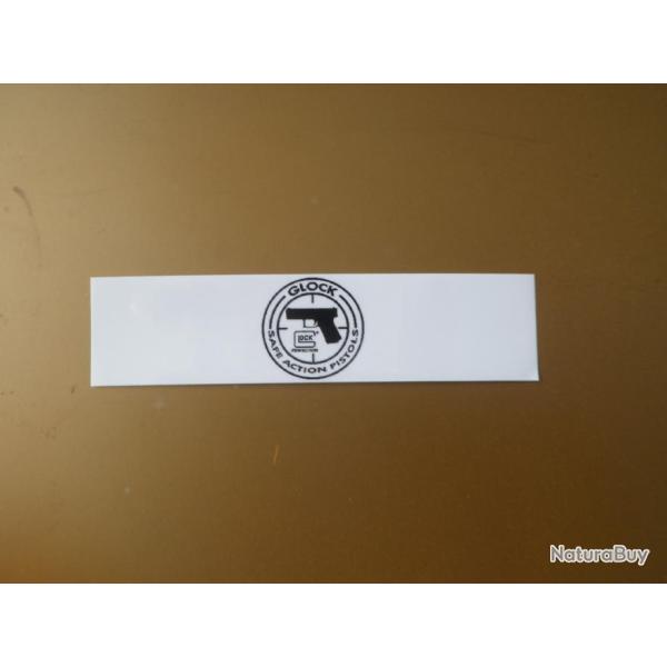 Autocollant GLOCK "safe action pistols"