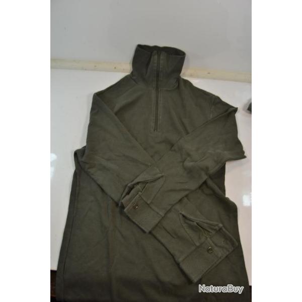 Sous pull/ sous-v�tement  arm�e Fran�aise, id�al chasse, p�ch�, paintball