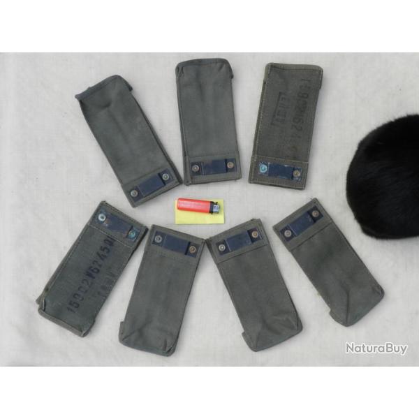 LOT 7 SAC � BANDES POUR MITRAILLEUSE AA.52