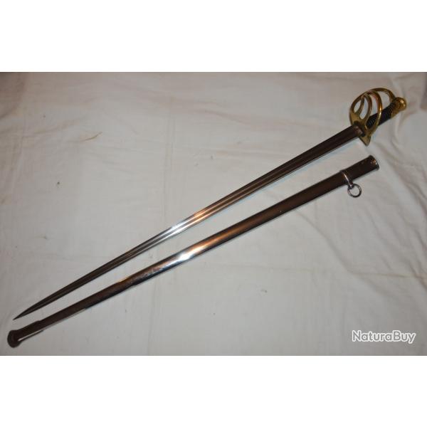 SABRE D'OFFICIER DE CAVALERIE DE LIGNE-CUIRASSIER & DRAGON-CAVALERIE DE LA GRANDE  GUERRE 1914/1918