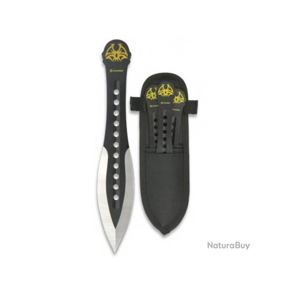 Set de 3 Couteau de LANCER / 19 cm