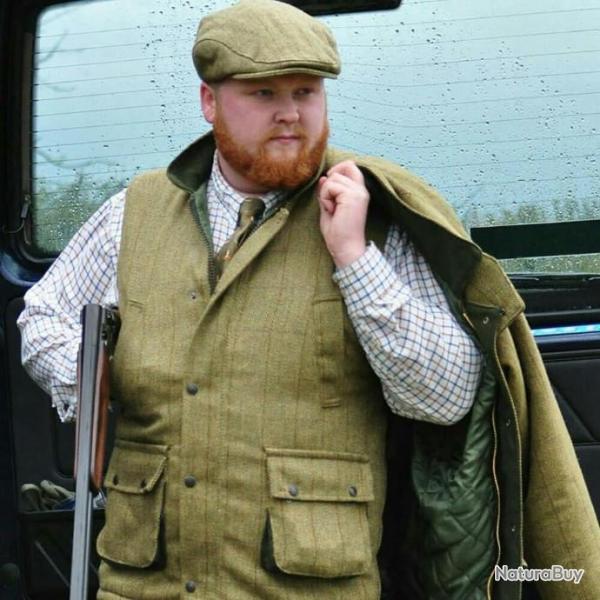Gilet Tweed Homme Light