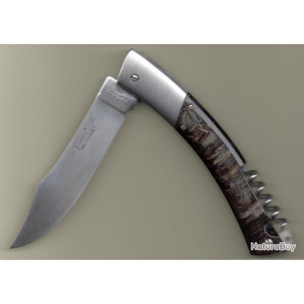 le THIERS douk douk BUFFLE avec Tire bouchon grav� Initiales