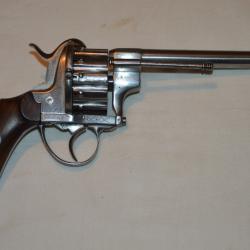 REVOLVER LEFAUCHEUX  12 COUPS- 9 mm A BROCHE- EPOQUE SECOND EMPIRE-NAPOLEON III
