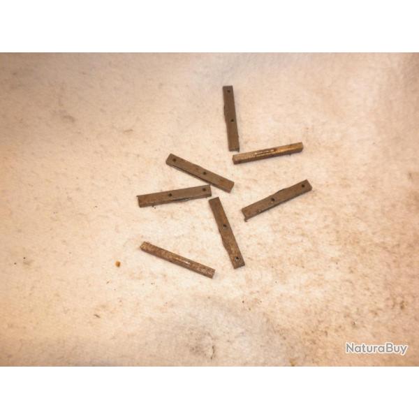 VENDU PAR CUIRASSIER11 PIECE AVEC RESSORT POUR   FUSILS JUXTAPOSES HAMMERLESS ST ETIENNE